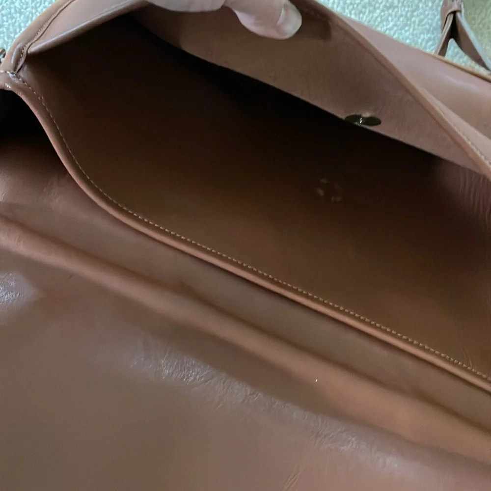 Coach Stewardess Style Leather briefcase - chestnut brown - Picture 9 of 11